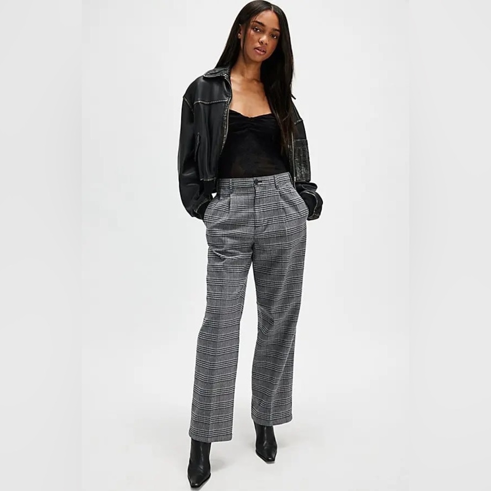 Dockers Original High Pleated Wide-Leg Trousers